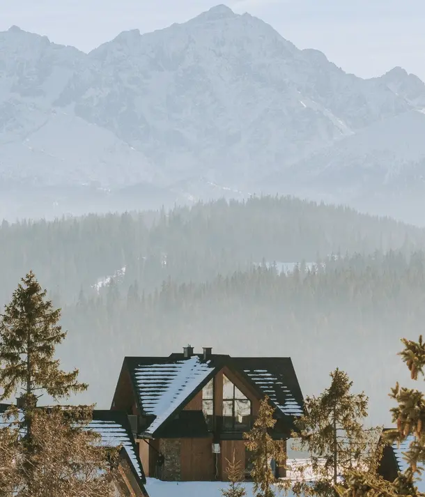 matygowa osada_zima_domki